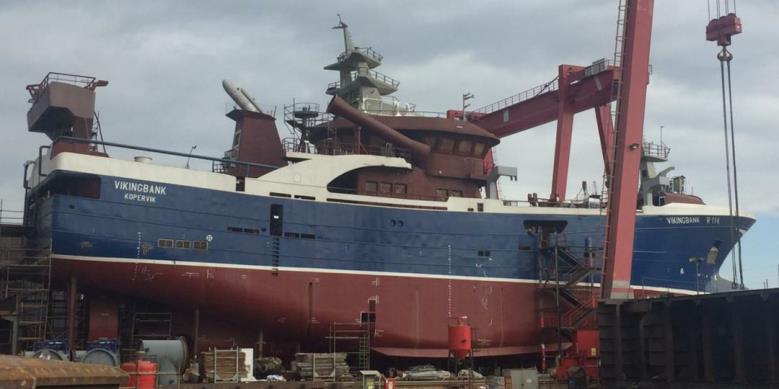 Stahlbau für Fischereifahrzeuge