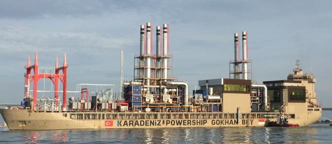 Enerji Gemisi (Powership) Çelik İmalatı